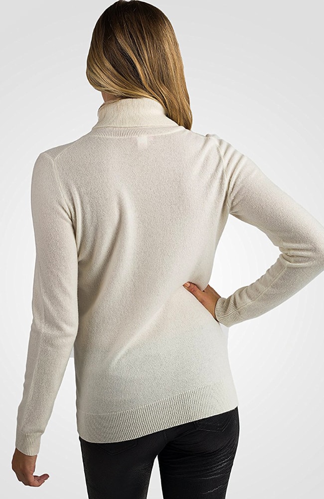 Women's Cashmere Turtleneck Sweater - Cashmere Mania
