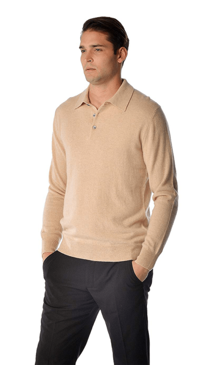Cashmere Boutique Polo Sweater 416x710 
